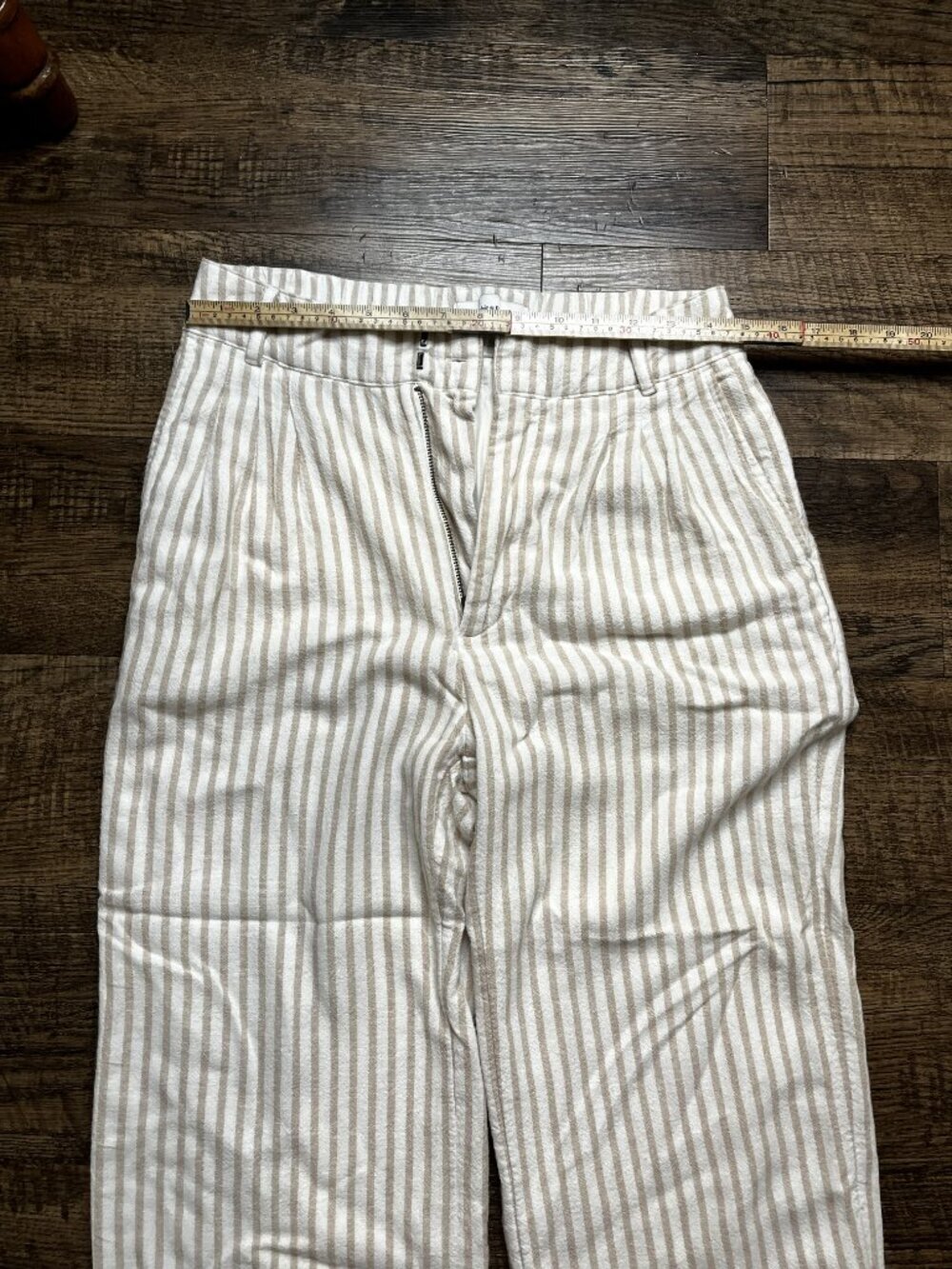 Abercrombie & Fitch Stripped Linen trousers - S - Picture 8 of 10